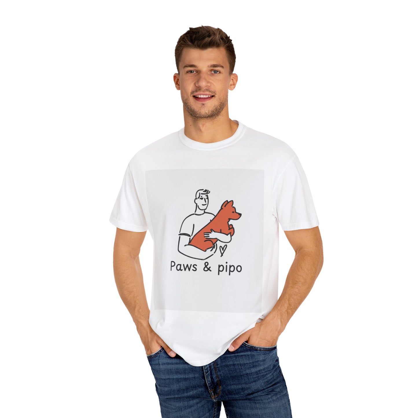 Super Comfortable best paws & pipo T-shirt - paws and people