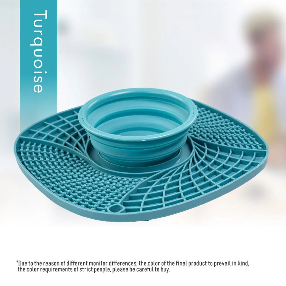 Pet Dog Slow Feeder Bowl Non Slip Puzzle Bowl Anti-Gulping Pet Slower Food Feeding Dishes Cat Bowl For Small Medium Dogs