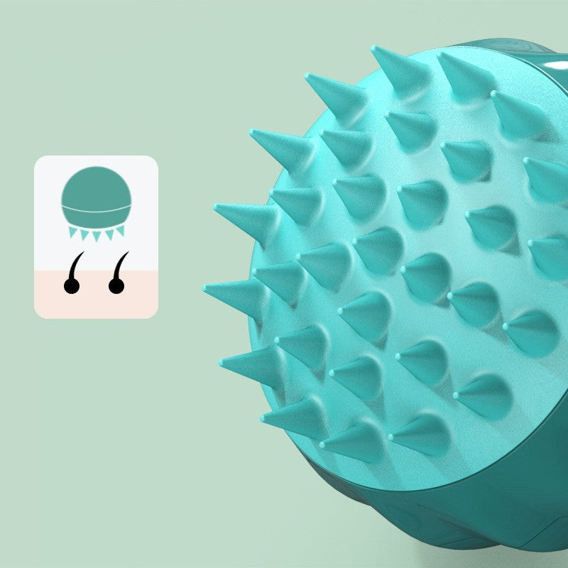 Pet Potted Cactus Shower Brush