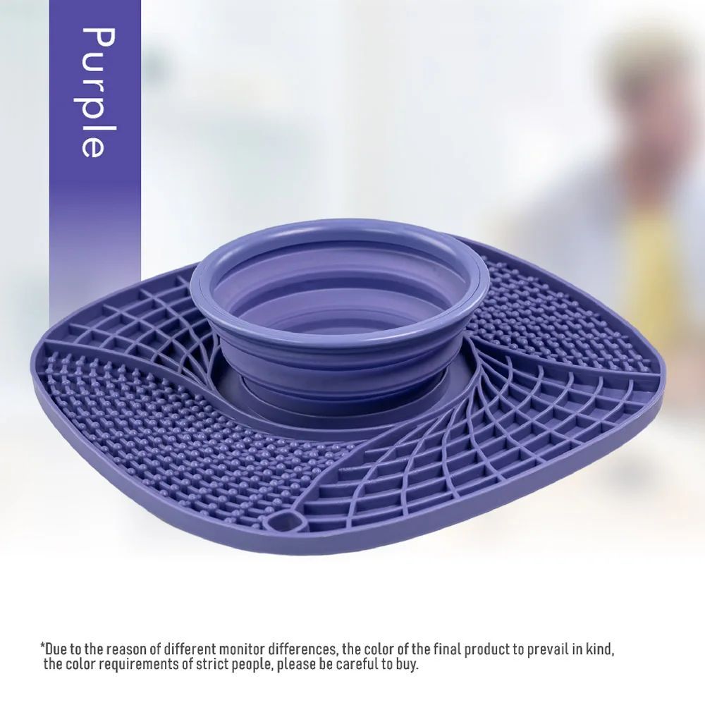 Pet Dog Slow Feeder Bowl Non Slip Puzzle Bowl Anti-Gulping Pet Slower Food Feeding Dishes Cat Bowl For Small Medium Dogs