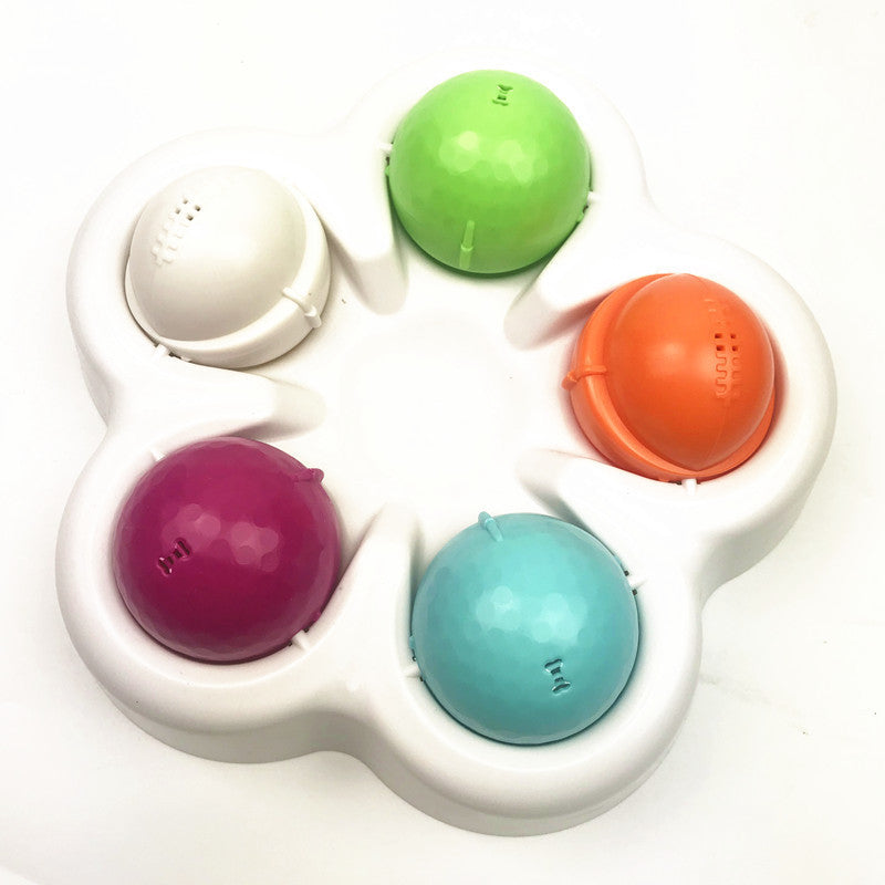 Pet treasure hunt slow food bowl