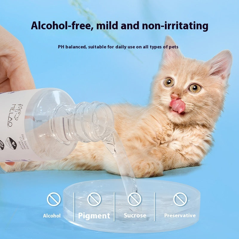 Pet Mouthwash Cat Dog Tooth Cleaning Water Clean Oral Mild